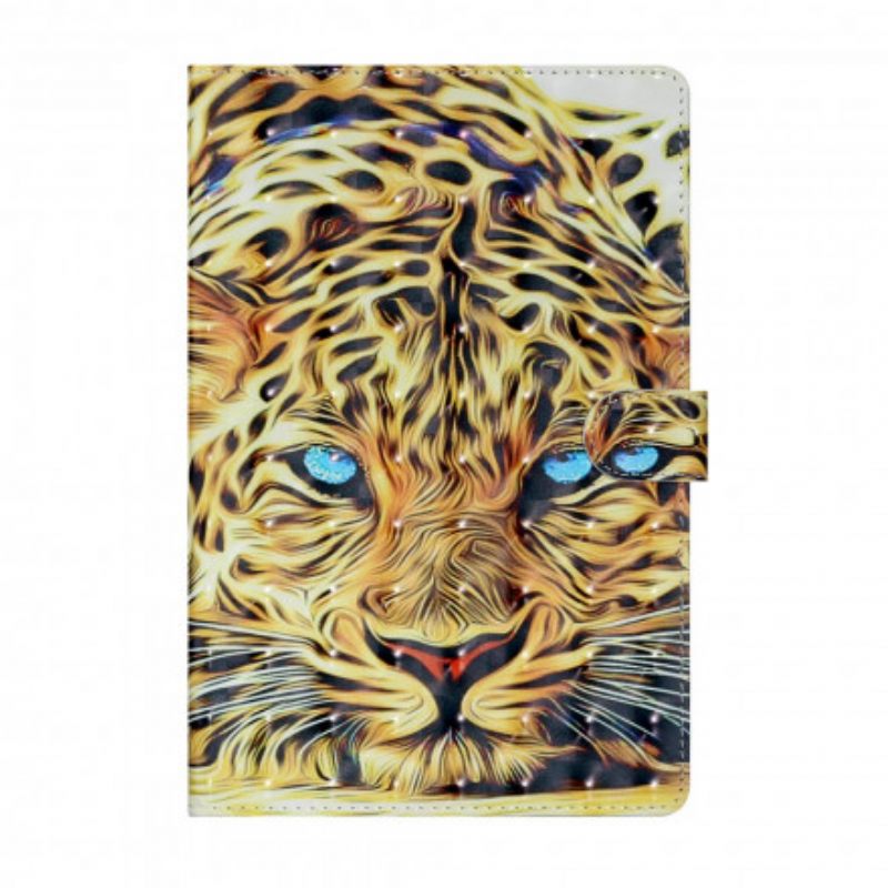 Nahkakotelo Samsung Galaxy Tab A7 Leopard