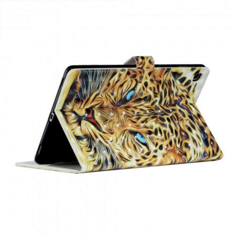 Nahkakotelo Samsung Galaxy Tab A7 Leopard