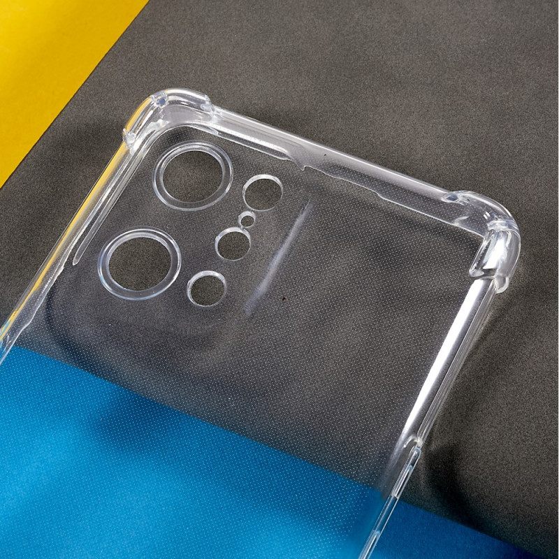Case Oppo Find X5 Läpinäkyvät Vahvistetut Kulmat