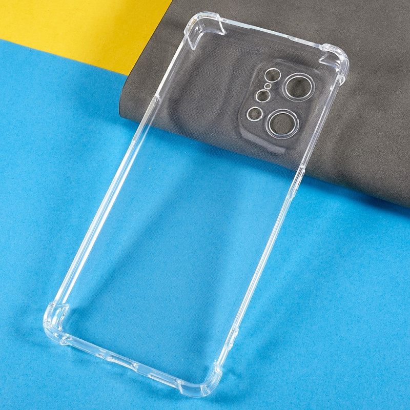 Case Oppo Find X5 Läpinäkyvät Vahvistetut Kulmat