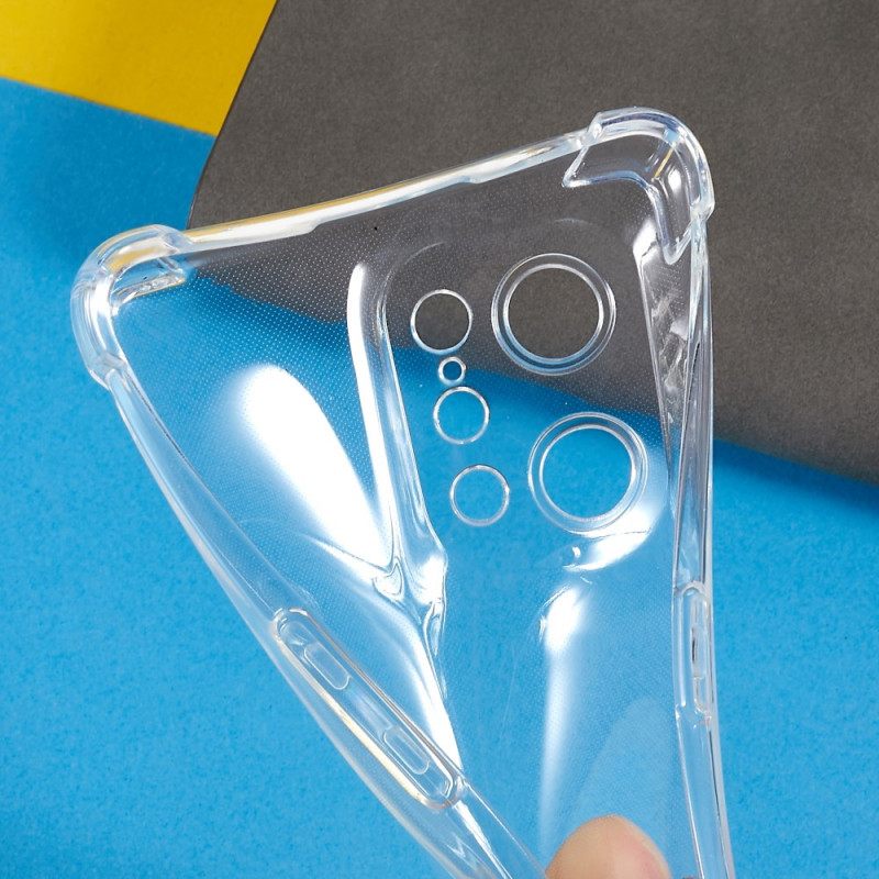 Case Oppo Find X5 Läpinäkyvät Vahvistetut Kulmat