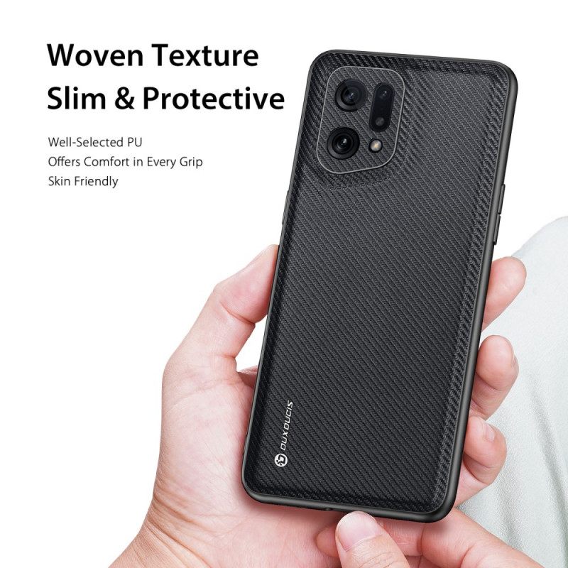 Kuori Oppo Find X5 Dux Ducis Fino Series Nylon