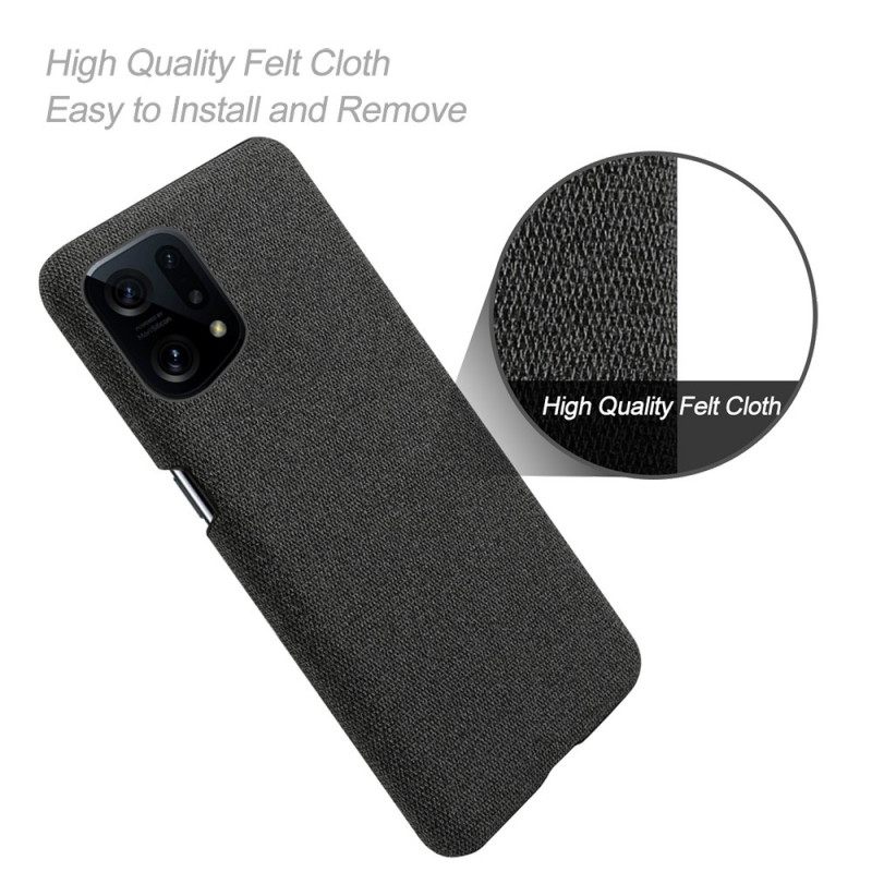 Kuori Oppo Find X5 Fabric Chic