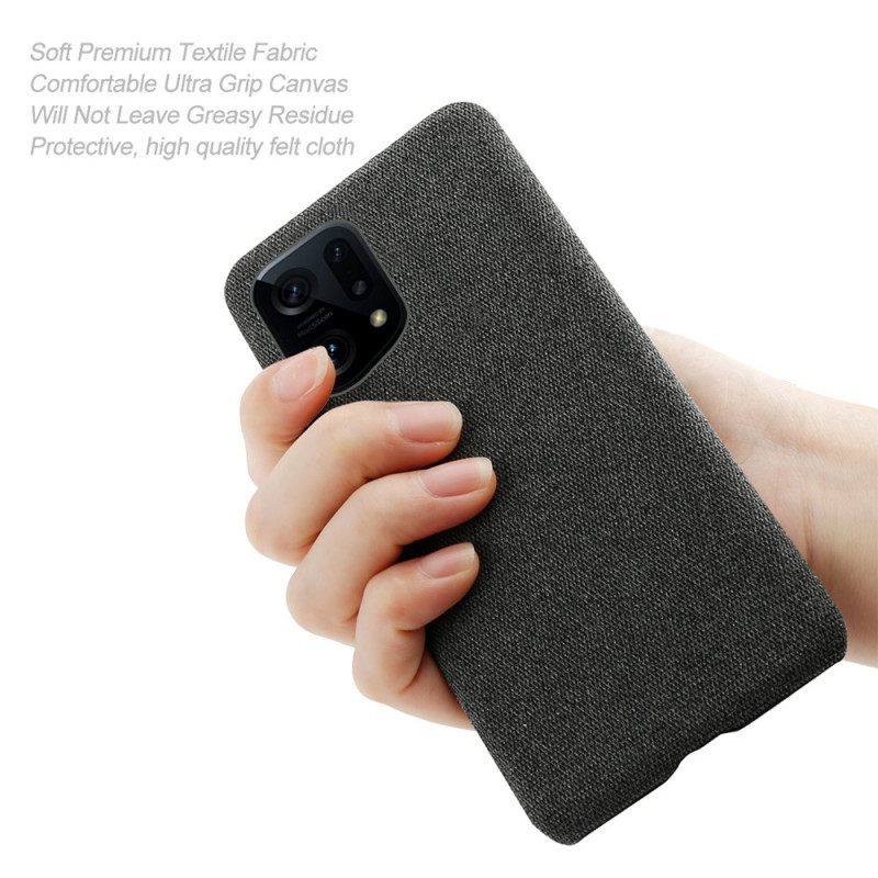 Kuori Oppo Find X5 Fabric Chic