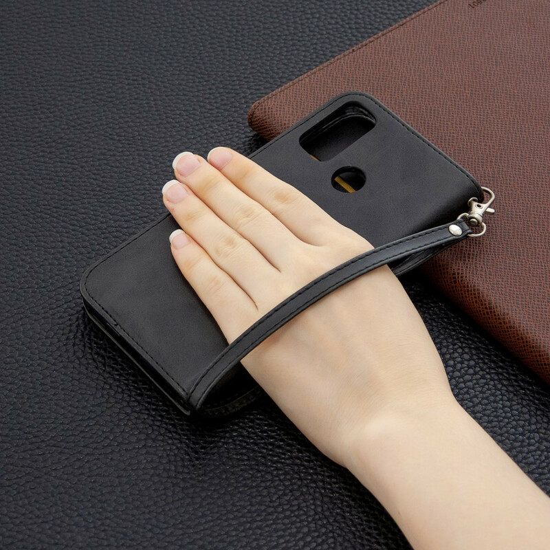 Nahkakotelo Huawei P Smart 2020 Kotelot Flip Smooth Flap Oblique