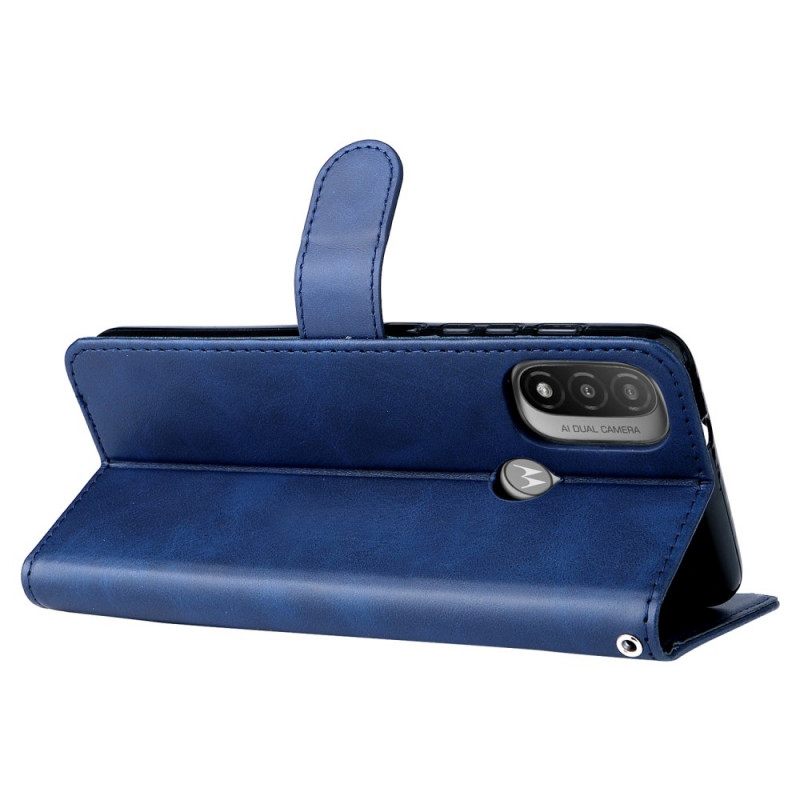 Flip Case Moto E40 / E30 / E20 Vintage Kolikkokukkaro