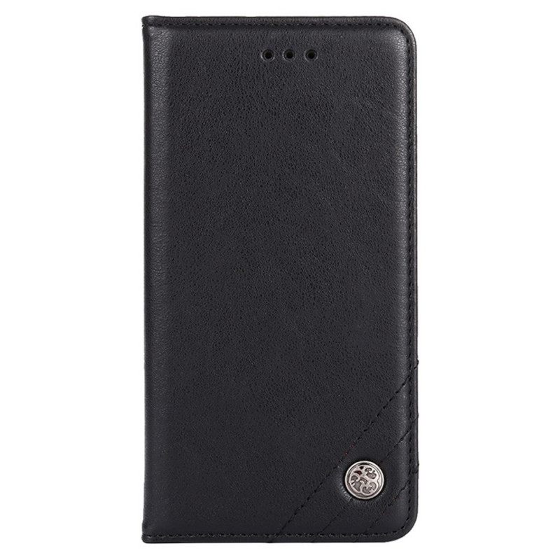 Puhelinkuoret Moto E40 / E30 / E20 Kotelot Flip Tyylinen Nahkaniitti