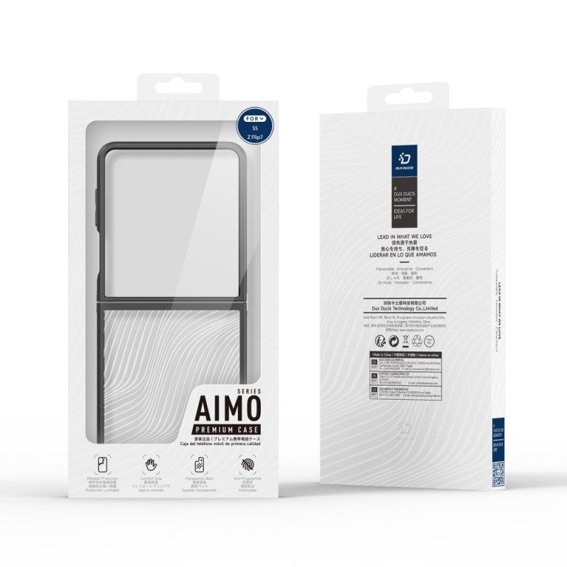 Case Samsung Galaxy Z Flip 7 Puhelinkuoret Aimo-sarja Dux Ducis