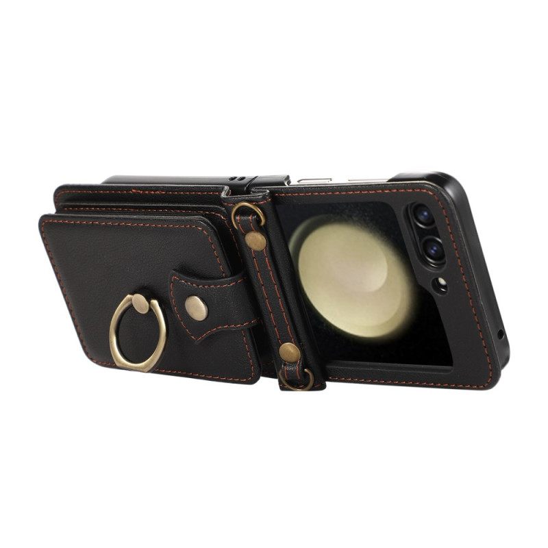 Case Samsung Galaxy Z Flip 7 Puhelinkuoret Korttikotelo Ja Olkahihna