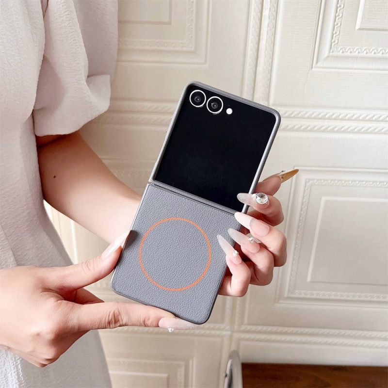 Case Samsung Galaxy Z Flip 7 Puhelinkuoret Magsafe Orange Ring -yhteensopiva