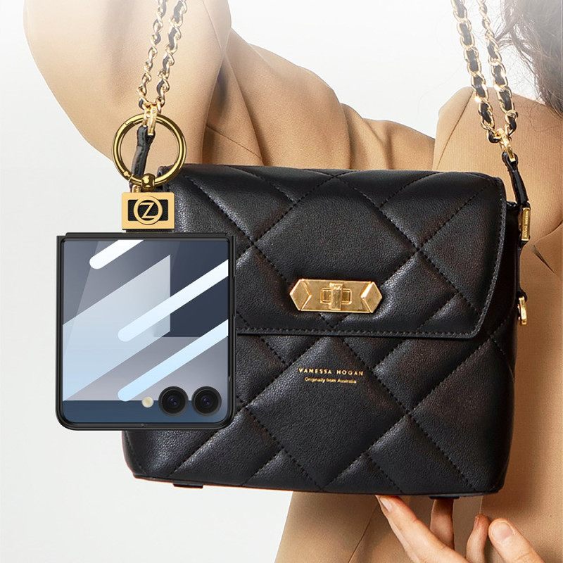 Case Samsung Galaxy Z Flip 7 Puhelinkuoret Sormusteline Ja Näytönsuoja Gkk