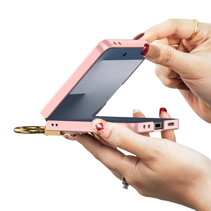 Case Samsung Galaxy Z Flip 7 Puhelinkuoret Sormusteline Ja Näytönsuoja Gkk