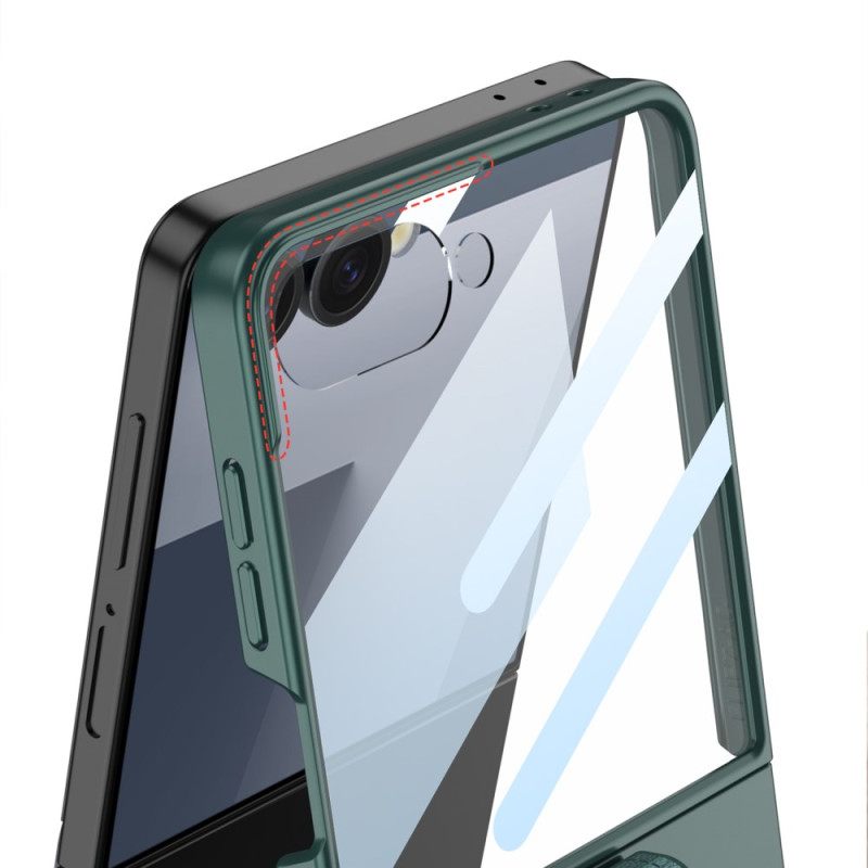 Case Samsung Galaxy Z Flip 7 Puhelinkuoret Sormusteline Ja Näytönsuoja Gkk