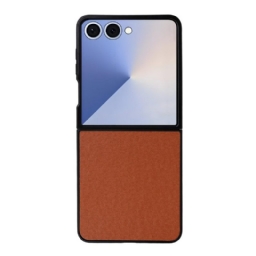 Case Samsung Galaxy Z Flip 7 Puhelinkuoret Yksivärinen Nahkaefekti