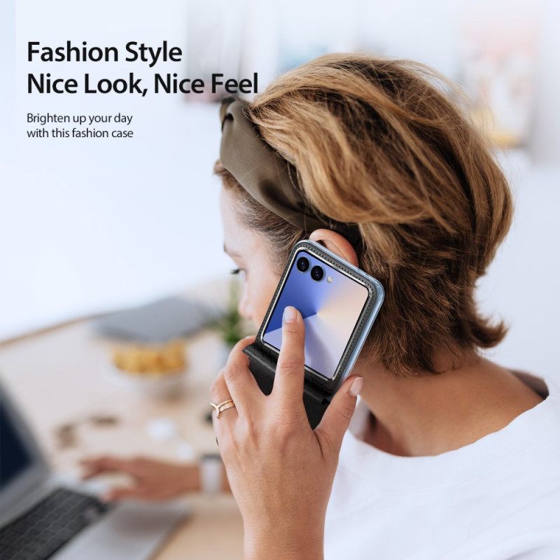 Kuori Samsung Galaxy Z Flip 7 Bril-sarja Dux Ducis Suojakuori