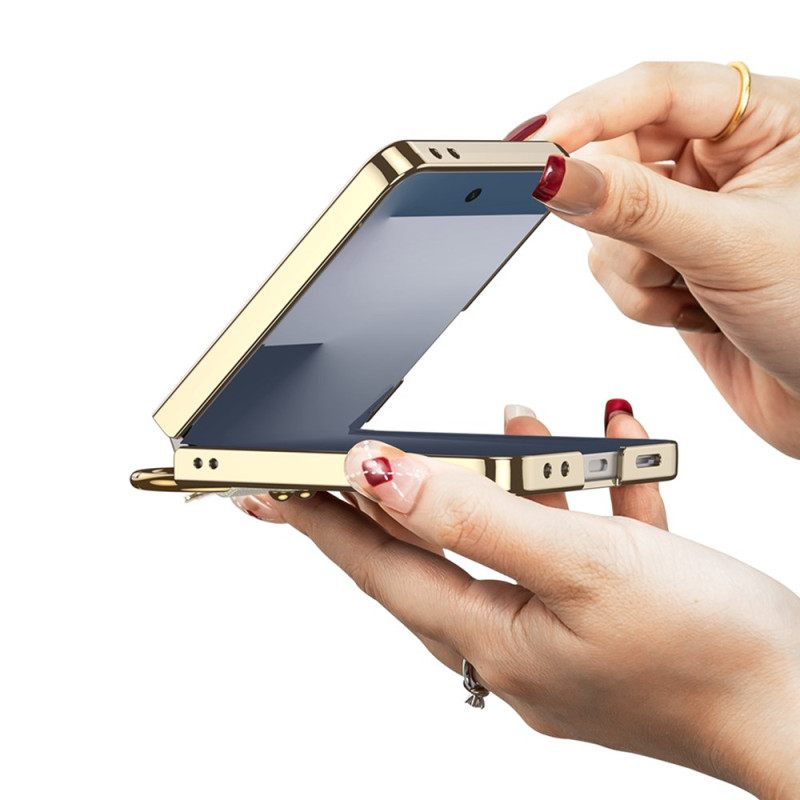 Kuori Samsung Galaxy Z Flip 7 Gkk-näytönsuoja Ja Sormusteline