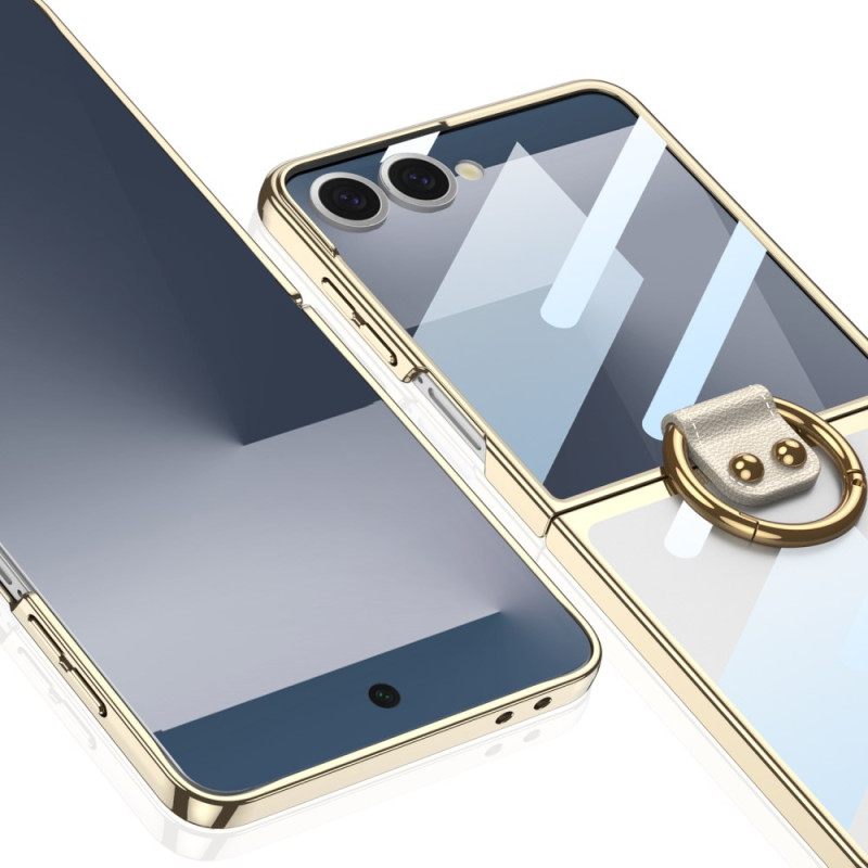 Kuori Samsung Galaxy Z Flip 7 Gkk-näytönsuoja Ja Sormusteline