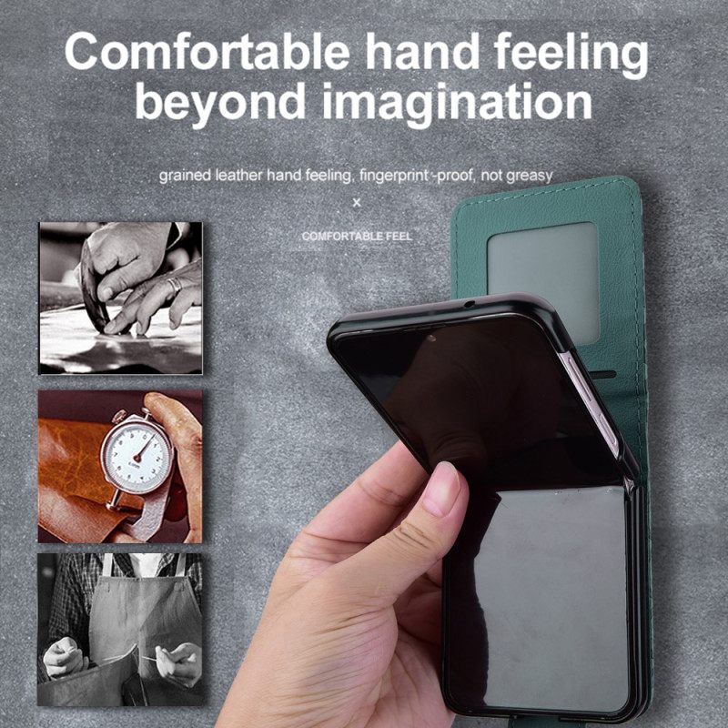 Kuori Samsung Galaxy Z Flip 7 Graafinen Reunus Suojakuori