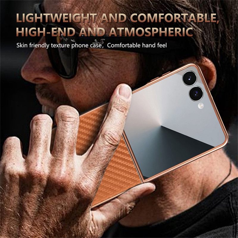 Kuori Samsung Galaxy Z Flip 7 Hiilikuitu