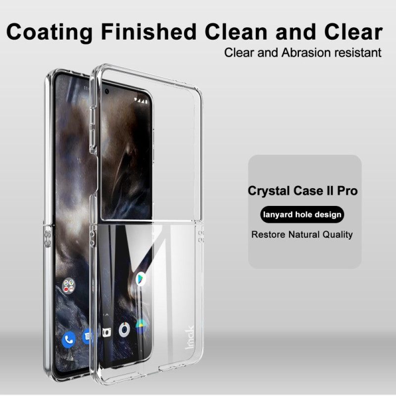 Kuori Samsung Galaxy Z Flip 7 Imak Crystal Case Ii Pro