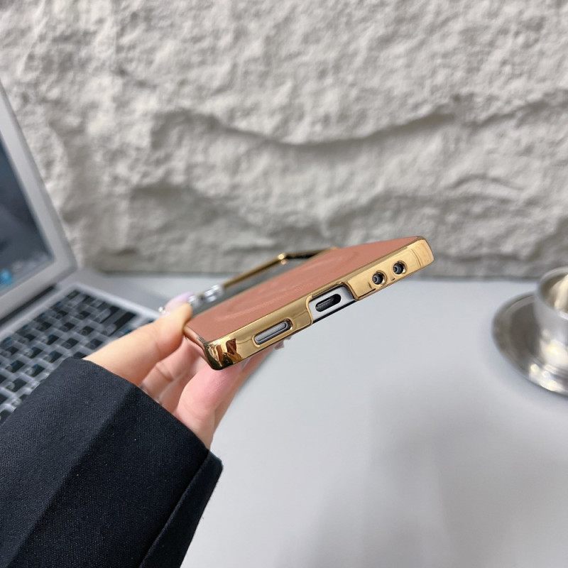 Kuori Samsung Galaxy Z Flip 7 Magneettinen Nappapinta Suojakuori