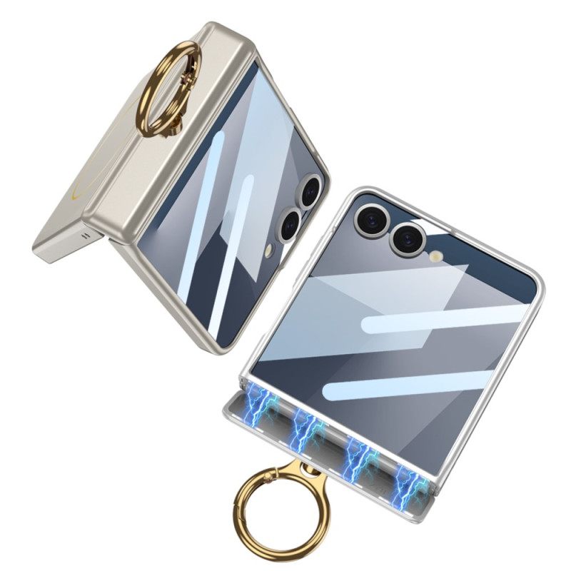 Kuori Samsung Galaxy Z Flip 7 Magneettinen Rengaspidikkeellä Gkk