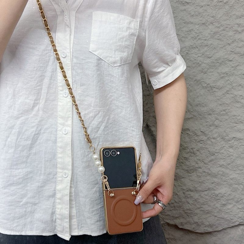 Kuori Samsung Galaxy Z Flip 7 Magneettinen Riipushihna Suojakuori