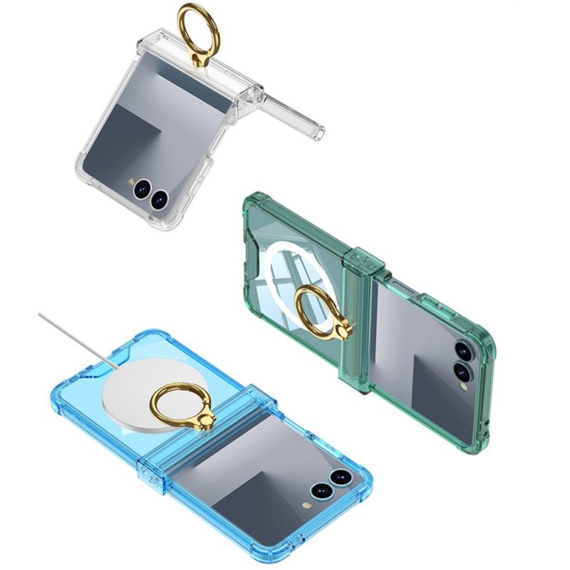 Kuori Samsung Galaxy Z Flip 7 Magneettinen Sormusteline