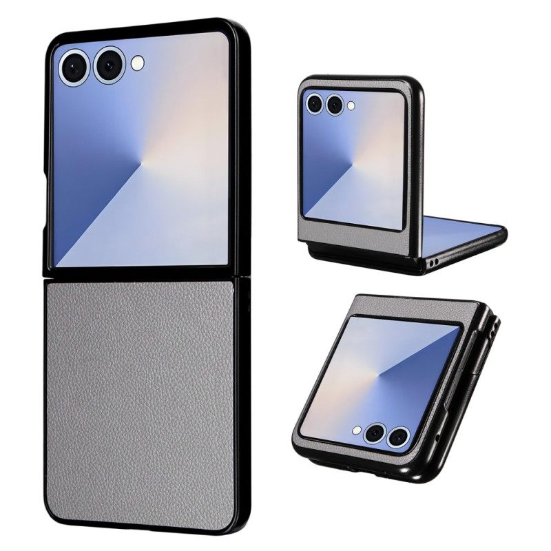 Kuori Samsung Galaxy Z Flip 7 Nahkakuvioinen