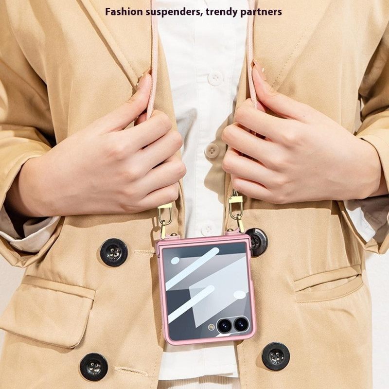 Kuori Samsung Galaxy Z Flip 7 Nyörirannekoru Suojakuori