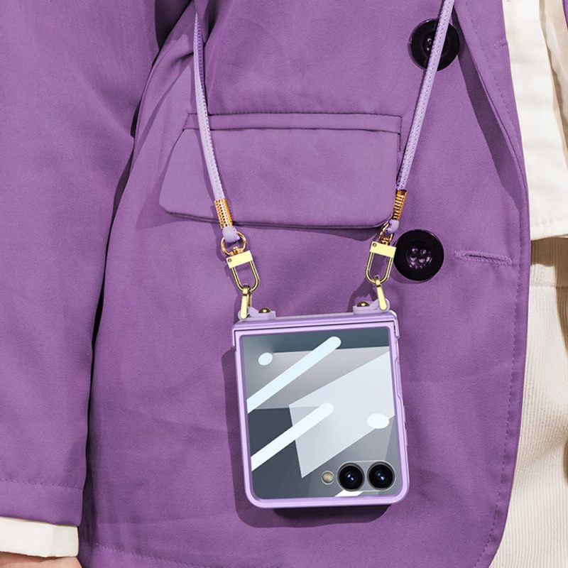 Kuori Samsung Galaxy Z Flip 7 Nyörirannekoru Suojakuori