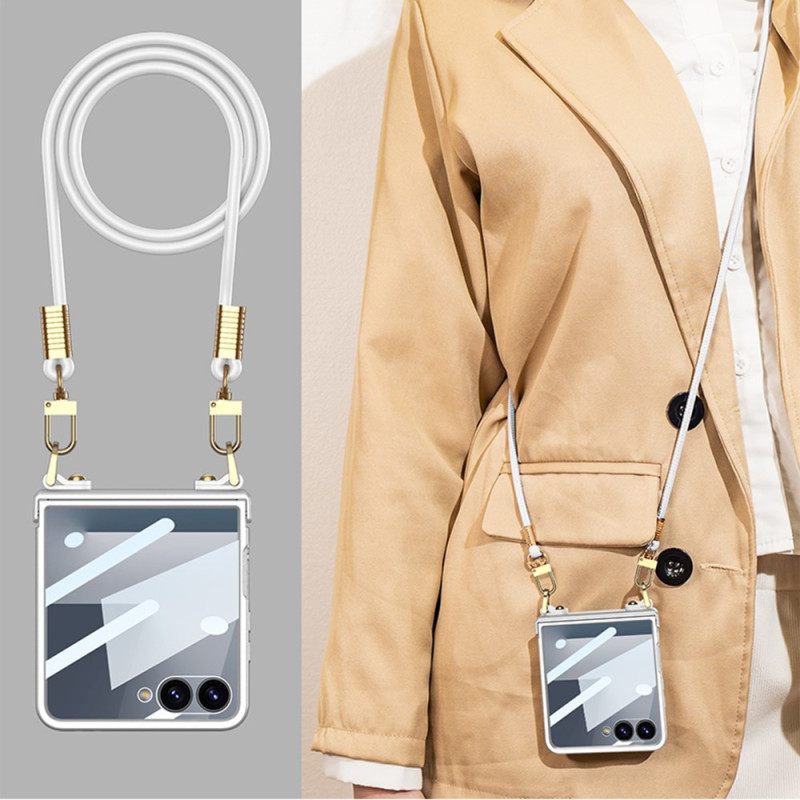 Kuori Samsung Galaxy Z Flip 7 Nyörirannekoru Suojakuori