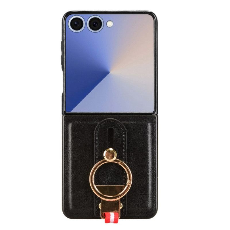 Kuori Samsung Galaxy Z Flip 7 Rannehihna Ja Teline