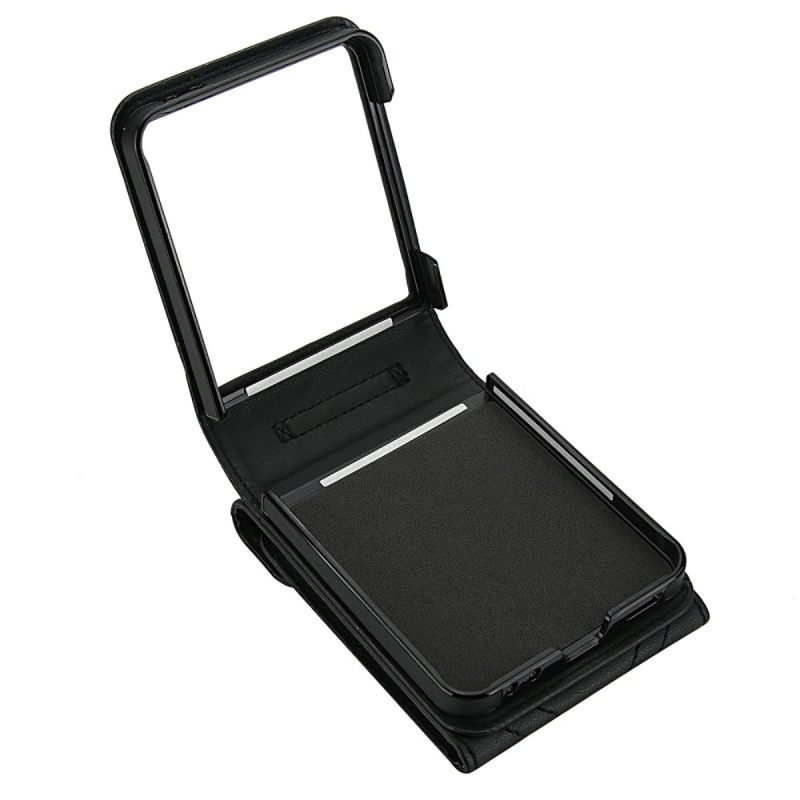 Kuori Samsung Galaxy Z Flip 7 Rfid-suojattu Korttikotelo Ja Hihna