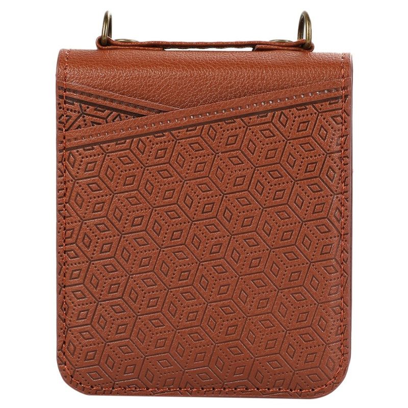 Kuori Samsung Galaxy Z Flip 7 Rombinen Korttikotelo Suojakuori