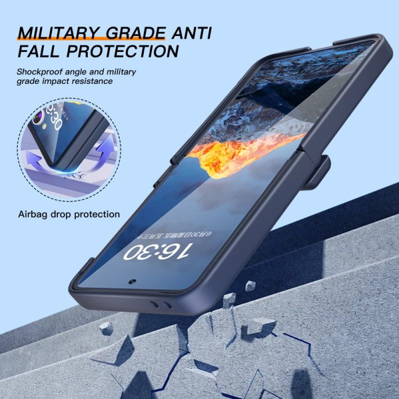 Kuori Samsung Galaxy Z Flip 7 Sisäänrakennettu Näytönsuoja