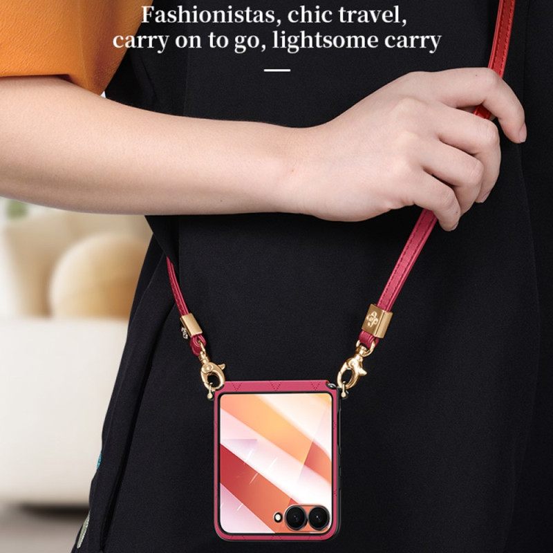 Kuori Samsung Galaxy Z Flip 7 Sulada-olkahihna