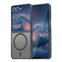 Kuori Samsung Galaxy Z Flip 7 Yhteensopiva Magsafe-pudotussuojan Kanssa