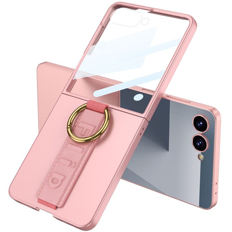 Puhelinkuoret Samsung Galaxy Z Flip 7 Gkk:n Rannehihna Ja Näytönsuoja