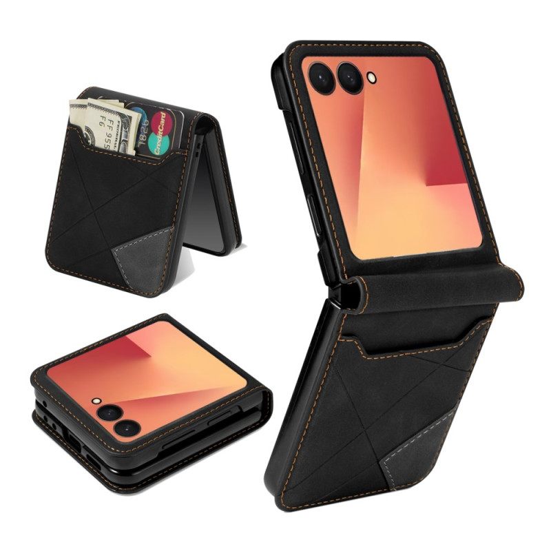 Puhelinkuoret Samsung Galaxy Z Flip 7 Kuviollinen Korttiteline