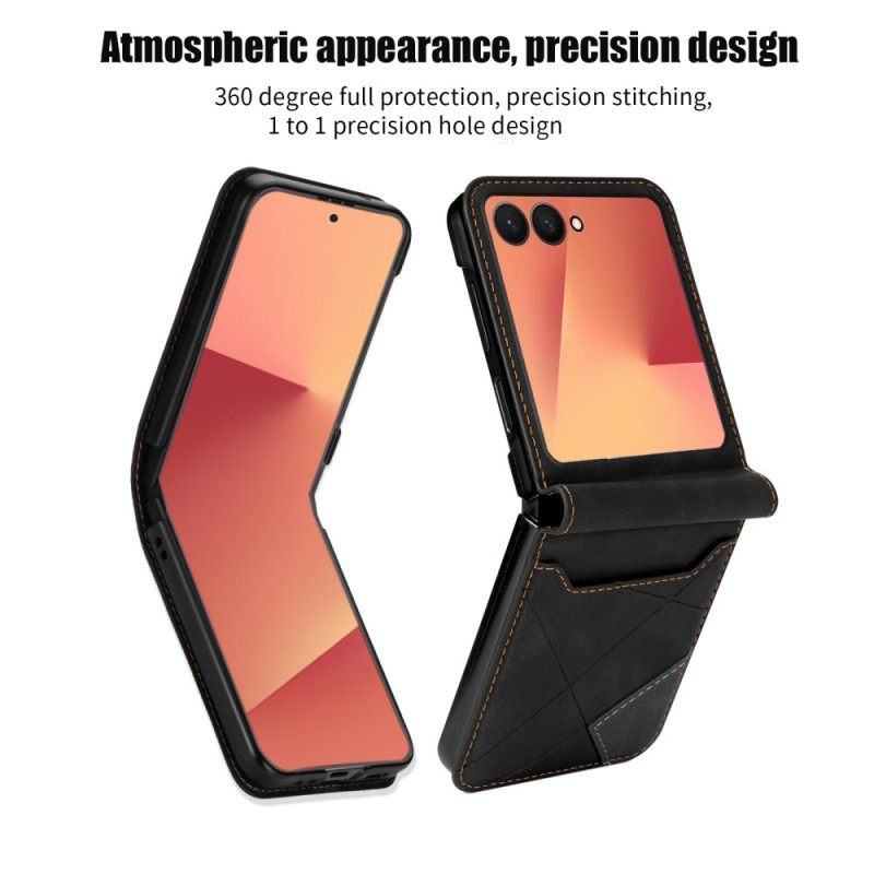 Puhelinkuoret Samsung Galaxy Z Flip 7 Kuviollinen Korttiteline