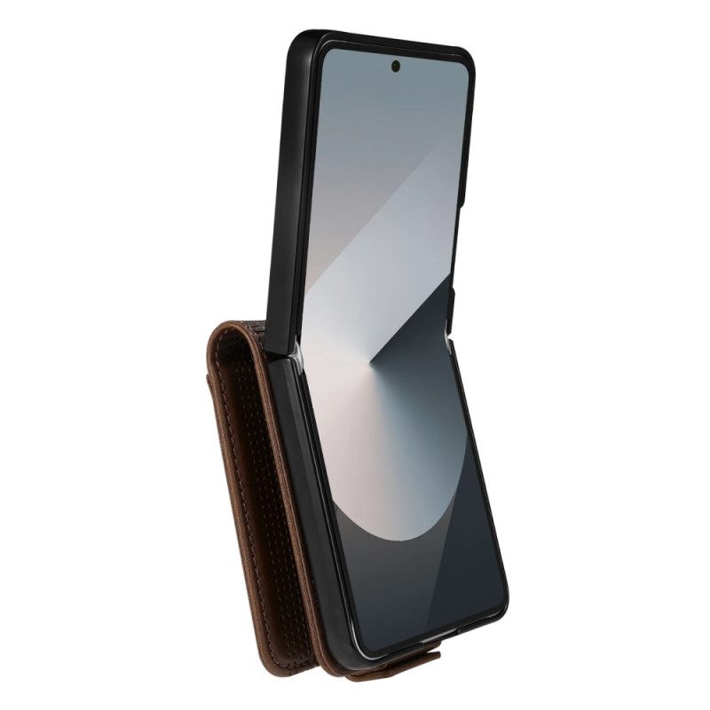 Puhelinkuoret Samsung Galaxy Z Flip 7 Tyylikäs Korttikotelo