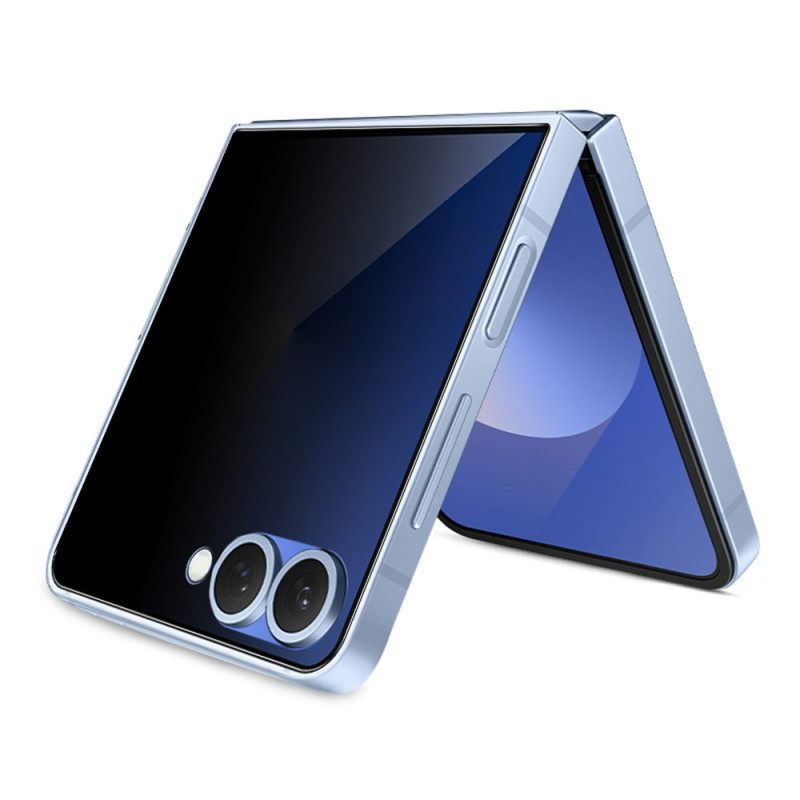 Vakoilunestoinen Karkaistusta Lasisesta Takasuojasta Samsung Galaxy Z Flip 7