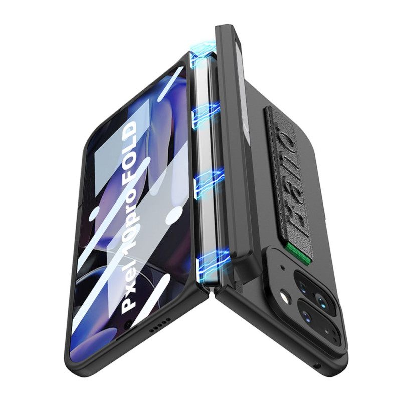 Kuori Google Pixel 10 Pro Fold Jalusta Ja Käsihihna