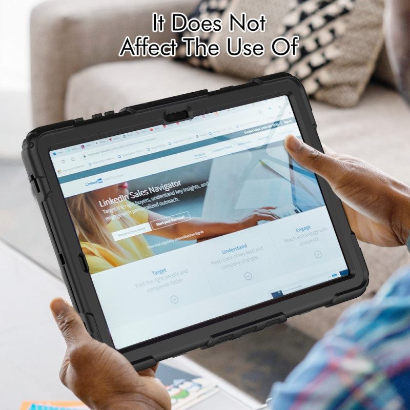 Kuori Samsung Galaxy Tab S10 Plus Kestävä Näytönsuojalla