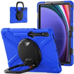 Kuori Samsung Galaxy Tab S10 Plus Monitoiminen Pyörivä Jalusta Ja Kahva