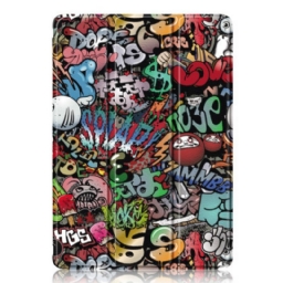 Samsung Galaxy Tab S10 Plus Graffitikuvioinen Läpinäkyvä Takakansi