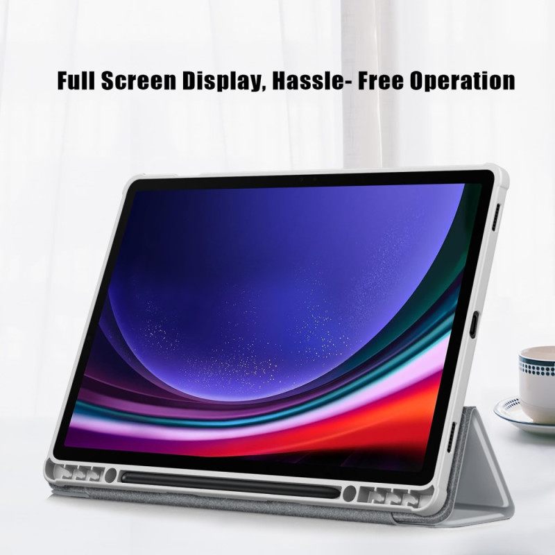 Samsung Galaxy Tab S10 Plus Kolmitaittoinen Kynäpidike