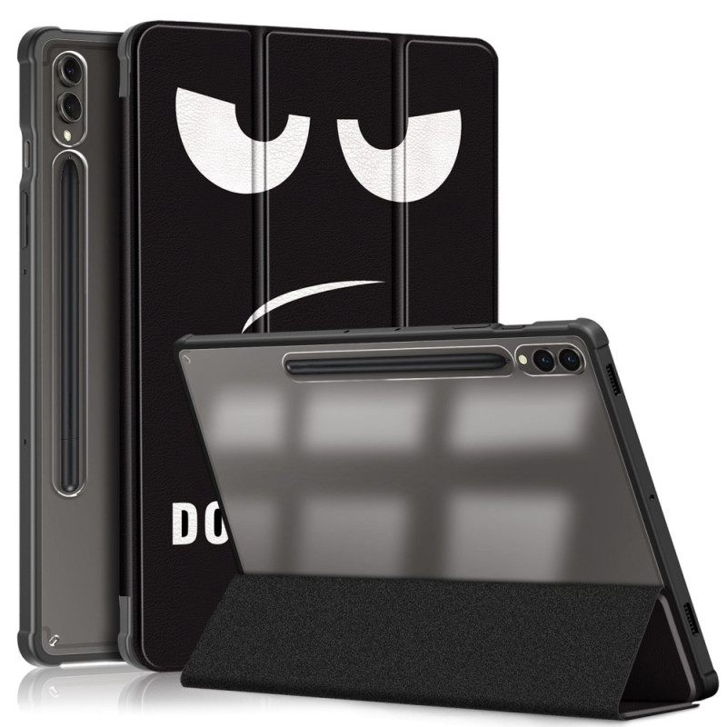 Samsung Galaxy Tab S10 Plus Läpinäkyvä Takaisin Älä Koske Minuun