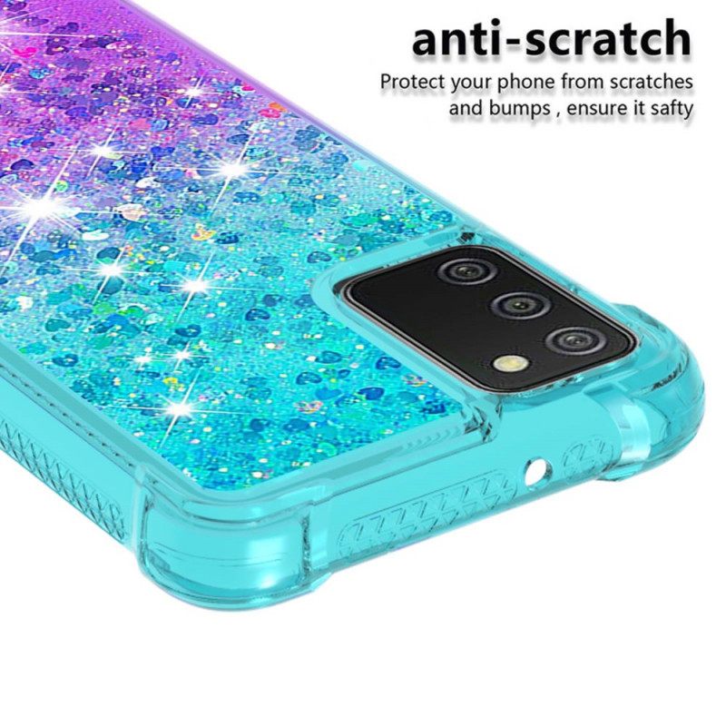 Case Samsung Galaxy A03s Glitter Colors